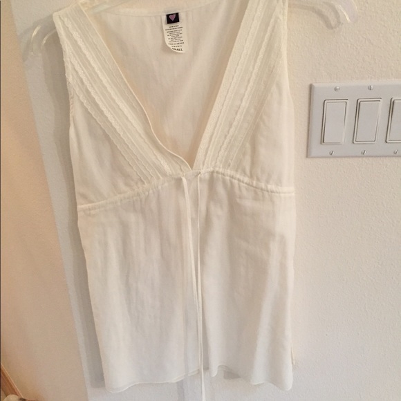 Ivory Cotton Top - Picture 2 of 7